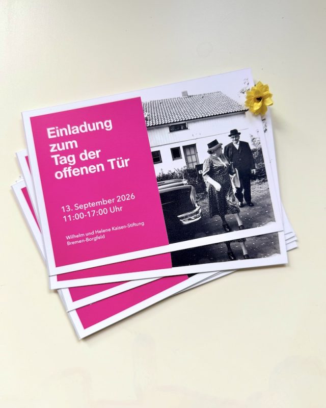 Plakat Kaisen Stiftung
